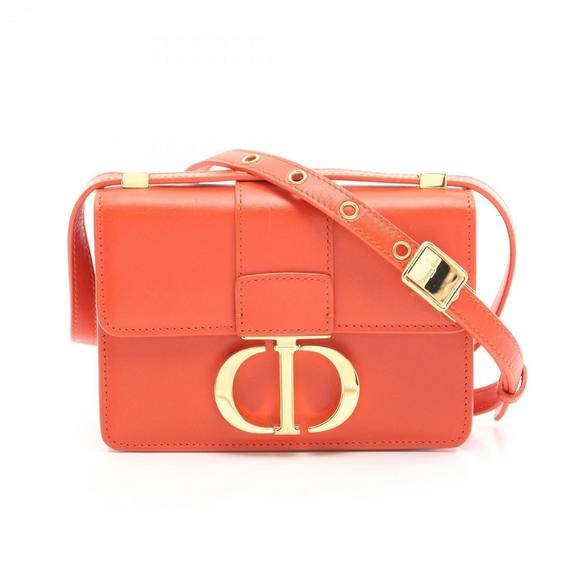 DIOR Orange Leather Shoulder Bag - Picture 1 of 11